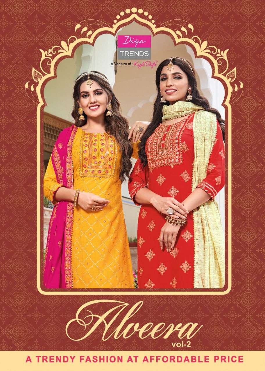 alveera vol 2 by diya trends readymade salwar kameez exporter