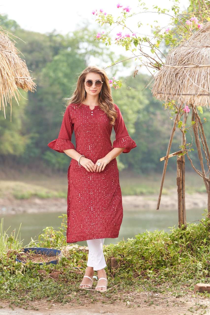 artriddhs present hanshika nylon viscose silk embroidery work big sizes kurtis