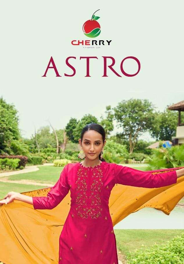 astro by cherry silk dress materials