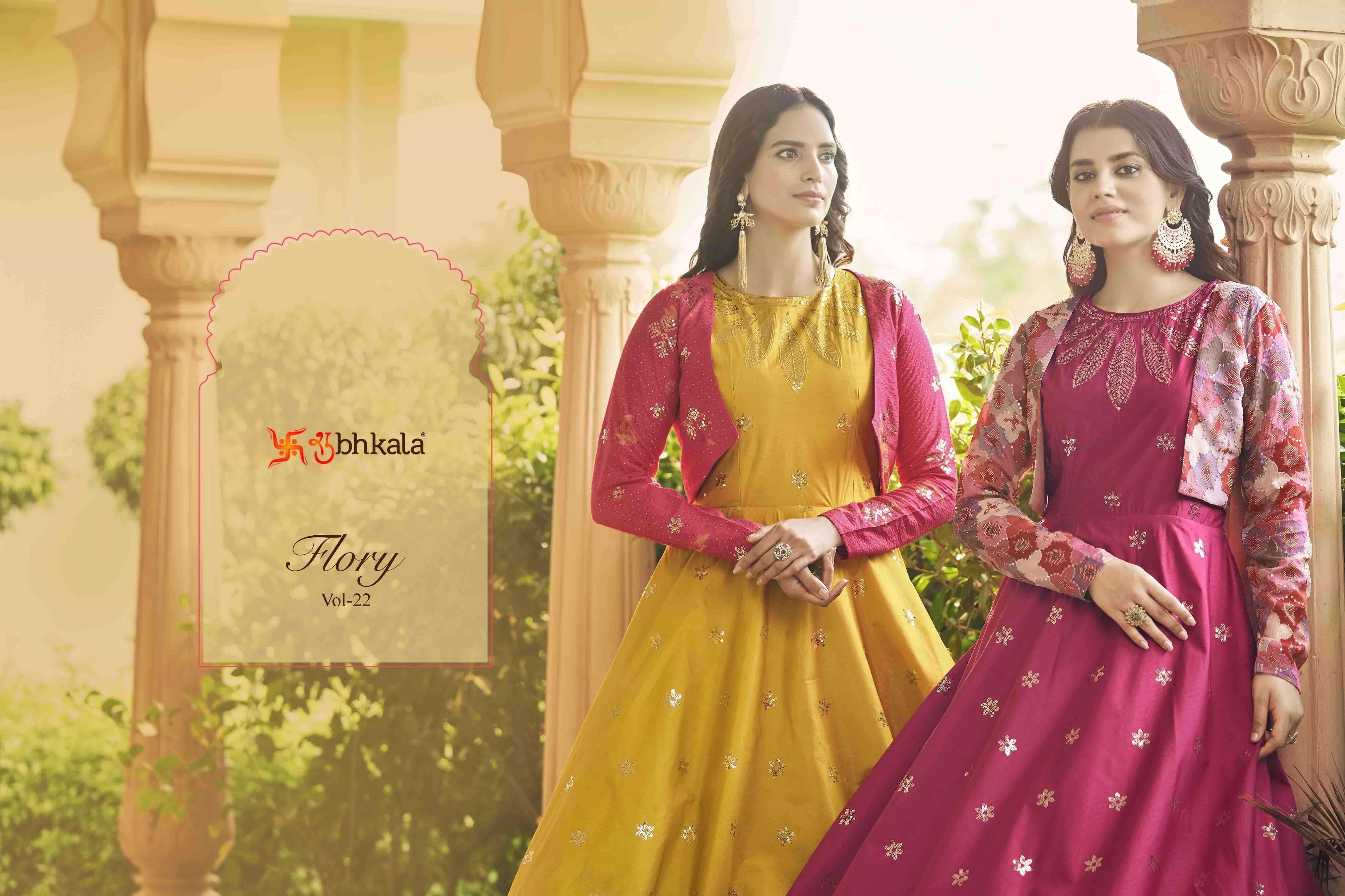 Flory Vol. 22 Festival Style Long Anarkali style Gown Collection