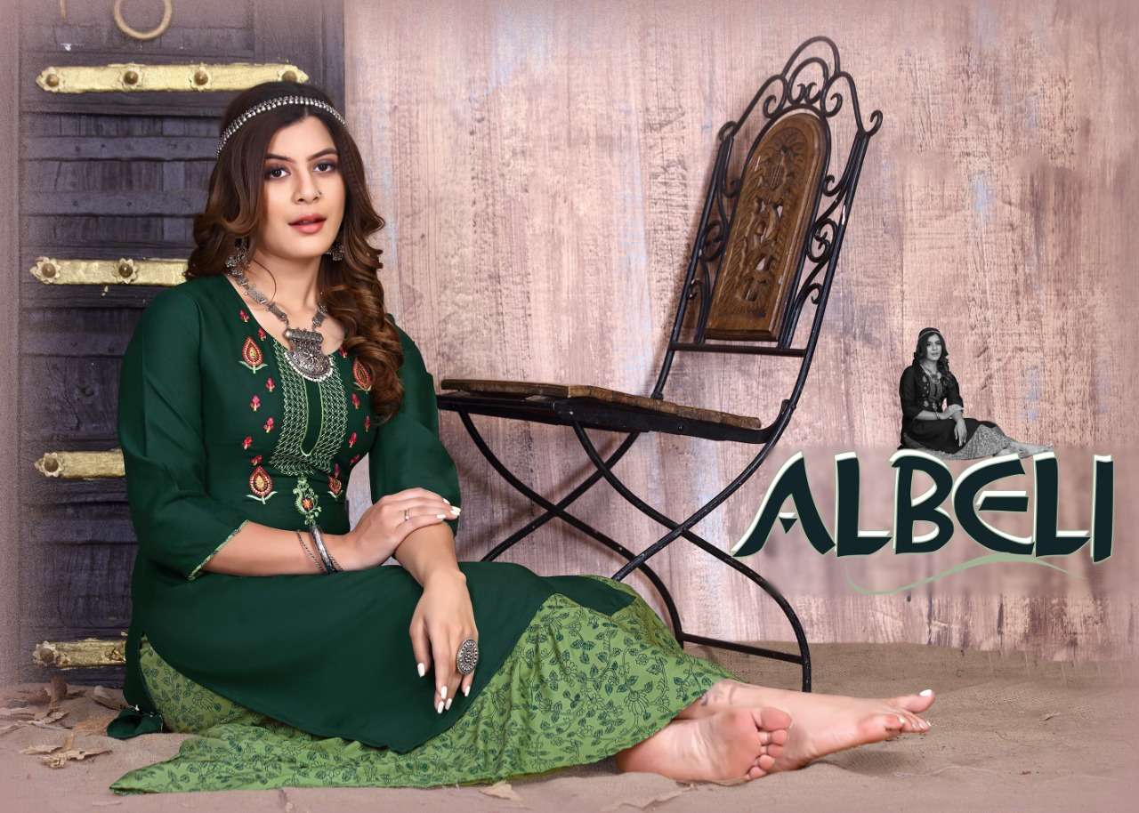 mayra albeli top with skirt pattern at wholesale price 