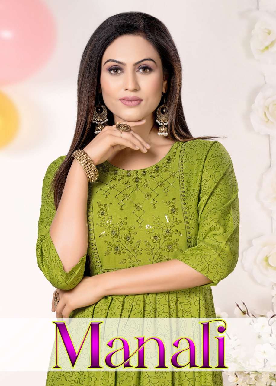 mayra manali rayon kali pattern kurtis exports 