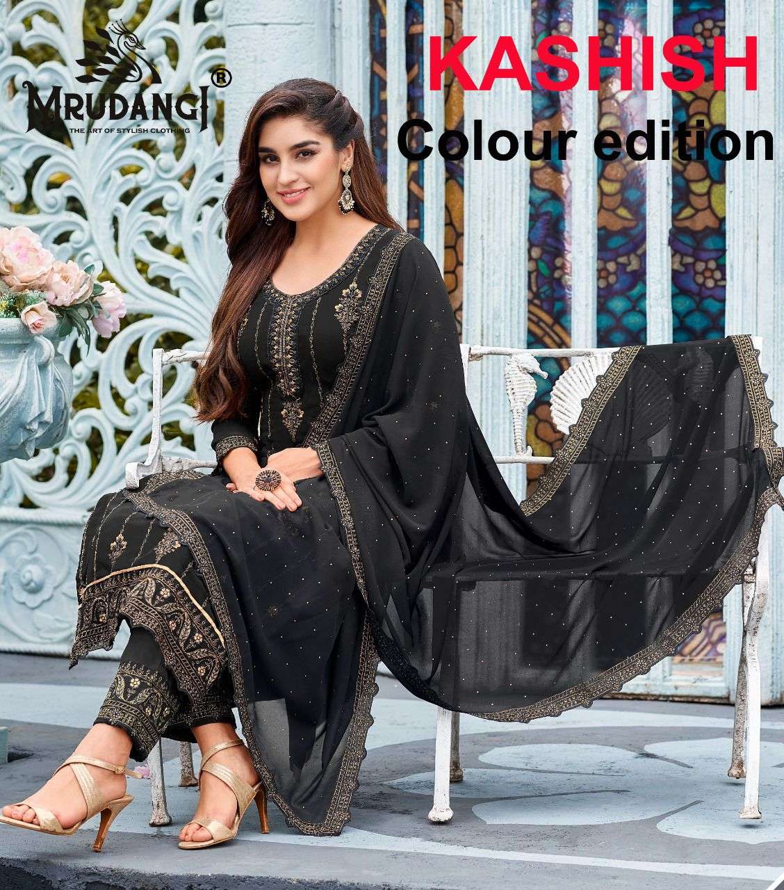mrudangi kashish 2016 colors heavy fancy ladies suits 
