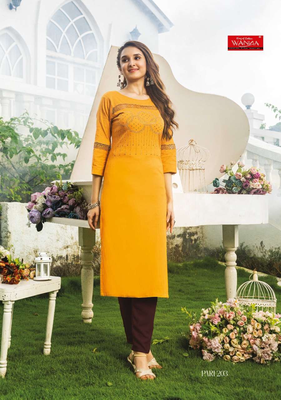 pari vol 2 by wanna lycra fancy kurti supplier