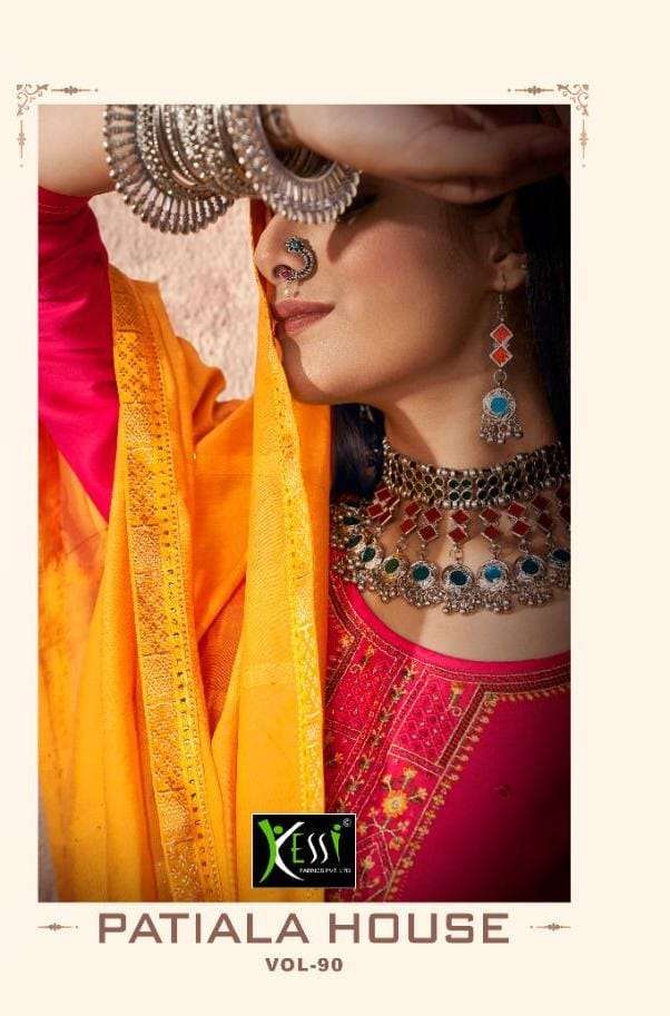 patiyala house vol 90 by kessi fabrics dress materials surat wholesale shop 