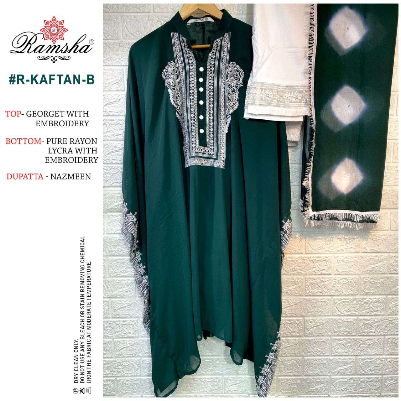 ramsha kaftan nx georgette pakistani kaftan suits designs