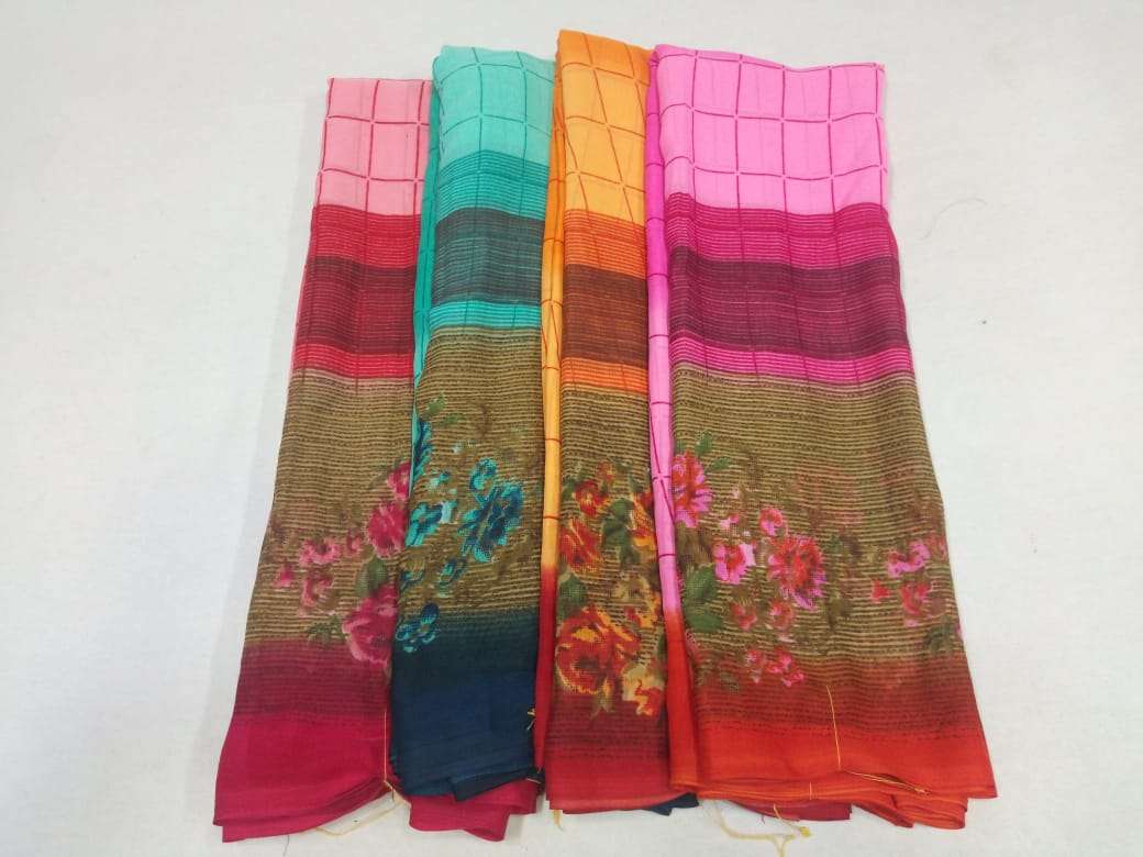 Raniyal Casual Daily Wear Printed poonam sarees Fancy Saree At Chipest Rate