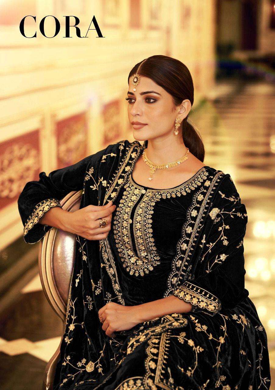 sargam cora 9000 velvet winter designer dresses supply jammu punjab delhi 