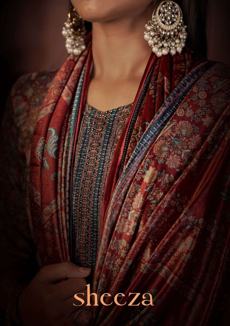 sheeza by sargam premium velvet winter dresses supplier