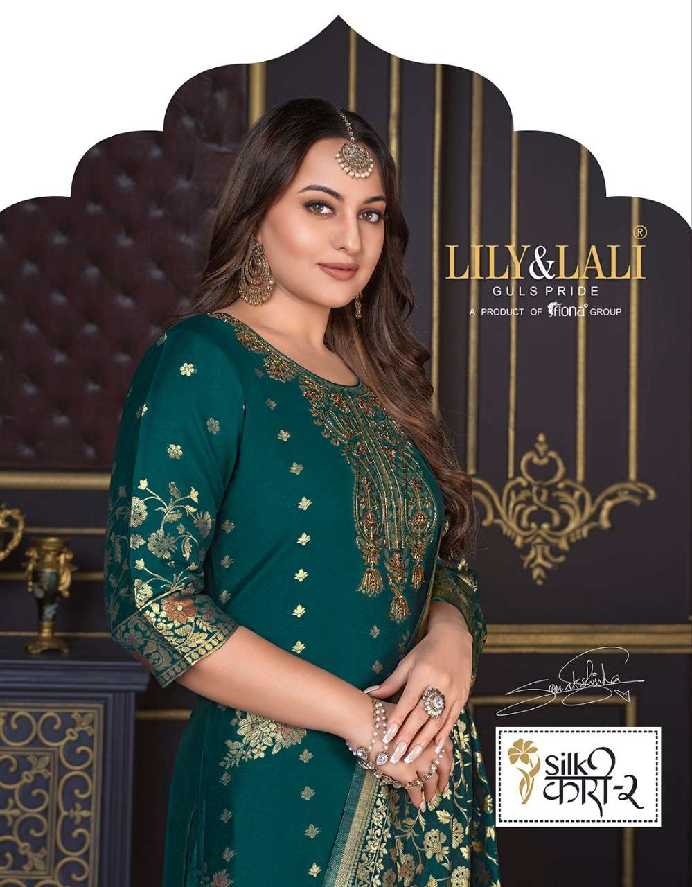 silk kari vol 2 by lily & lali surat wholesaler exporter readymade 3 piece salwar kameez 