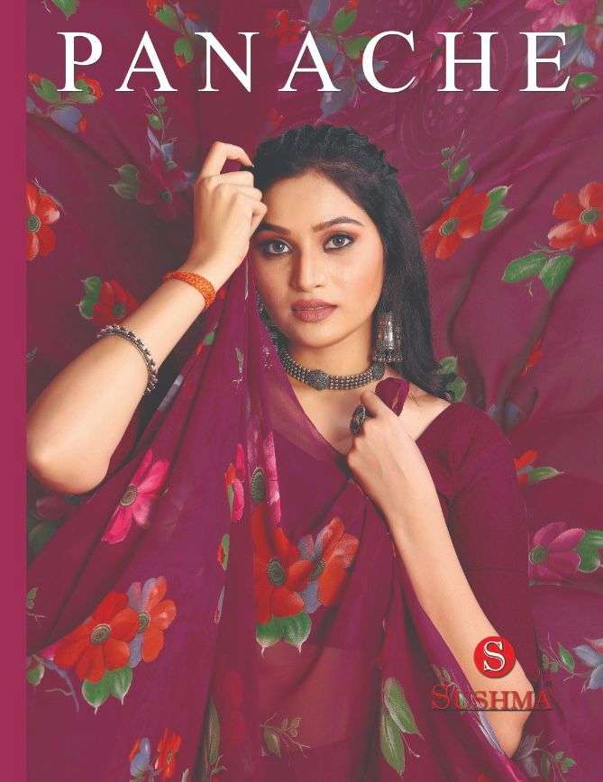 sushma panache weightless printed daily wear sarees