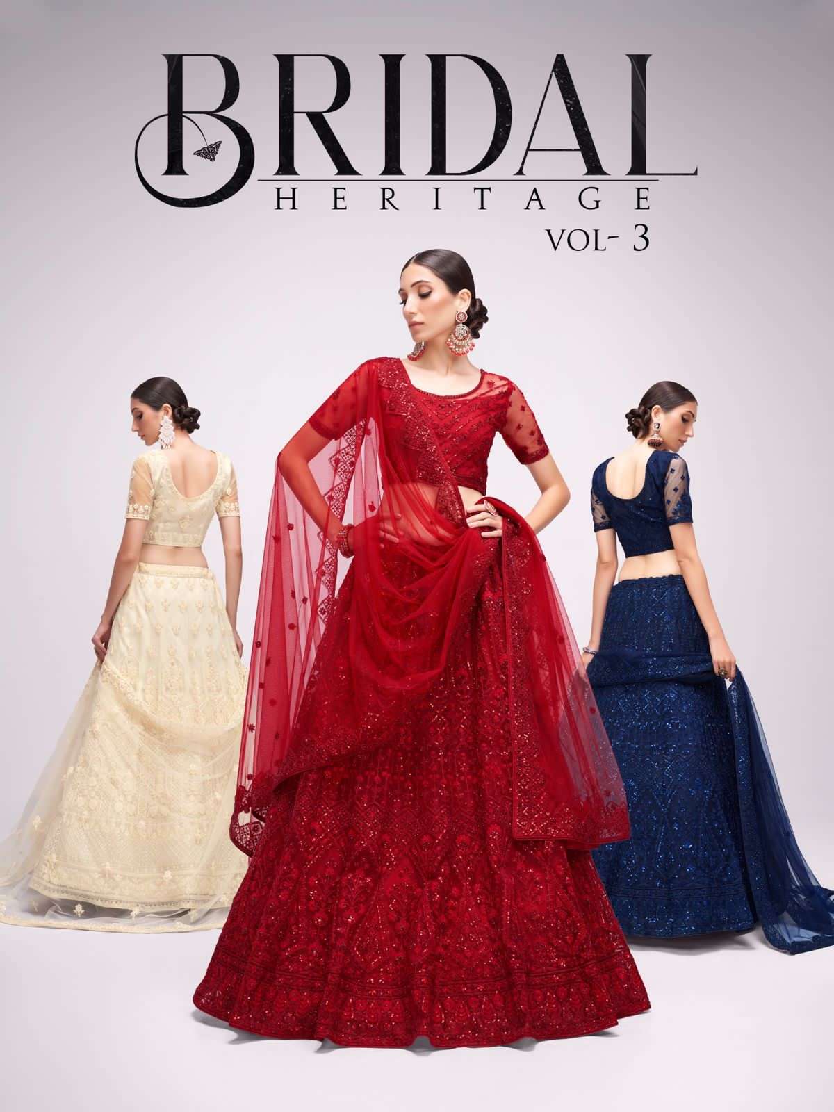 alizeh bridal heritage vol 3 exclusive beautiful net designer work lehenga