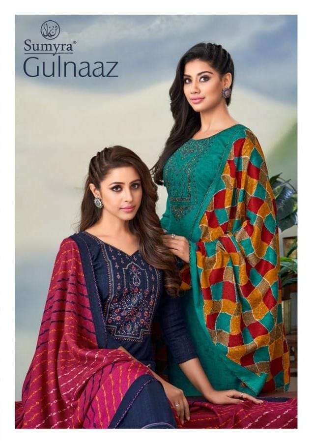 gulnaaz by radhika pashmina winter dresses wholesaler