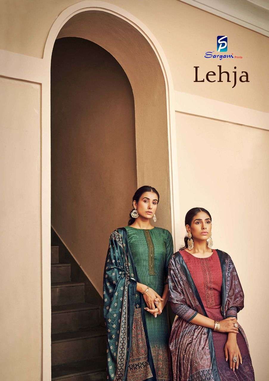 lehja by sargam pashmina designer winter dresses wholesaler