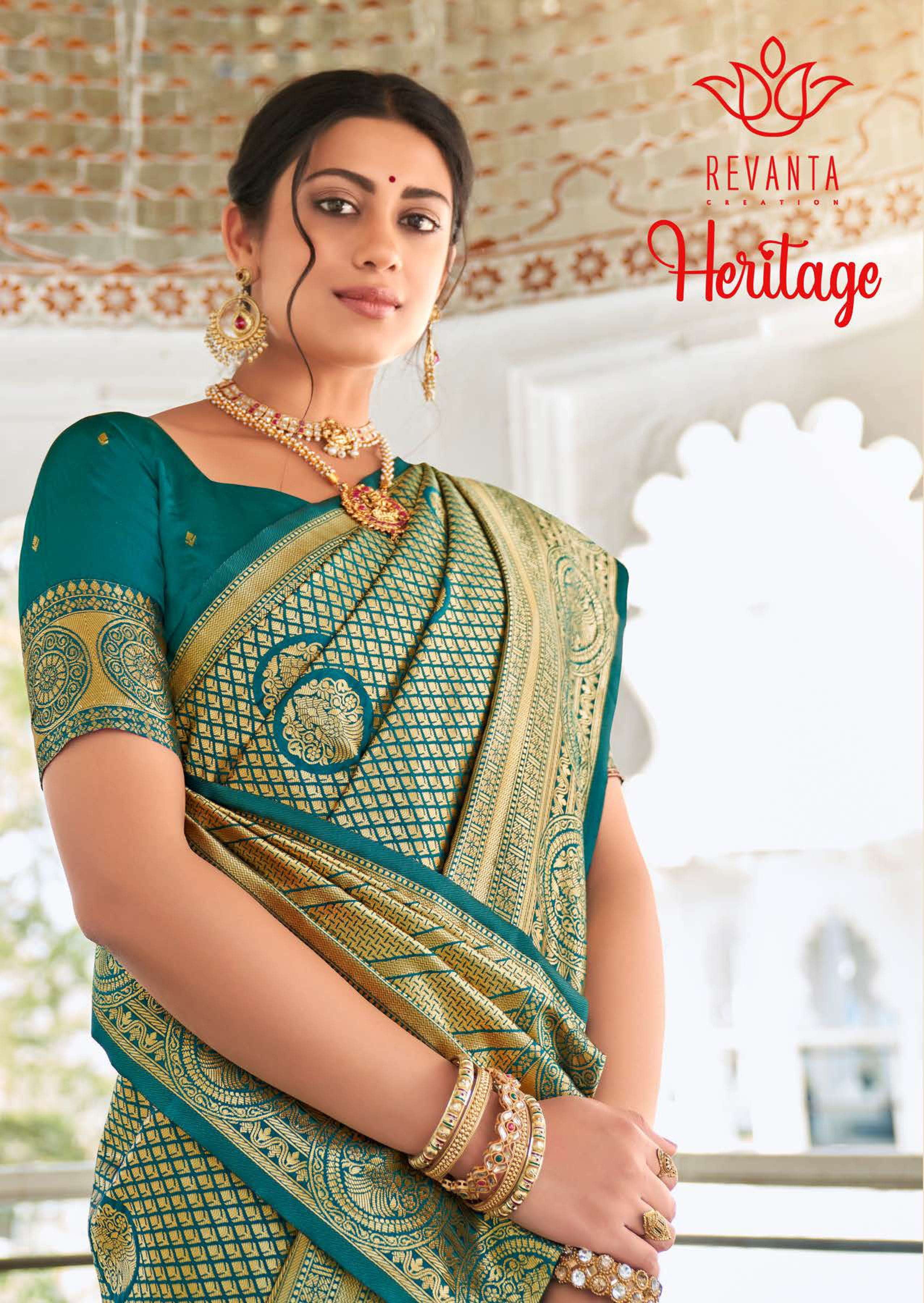 revanta heritage soft silk sarees best rate 