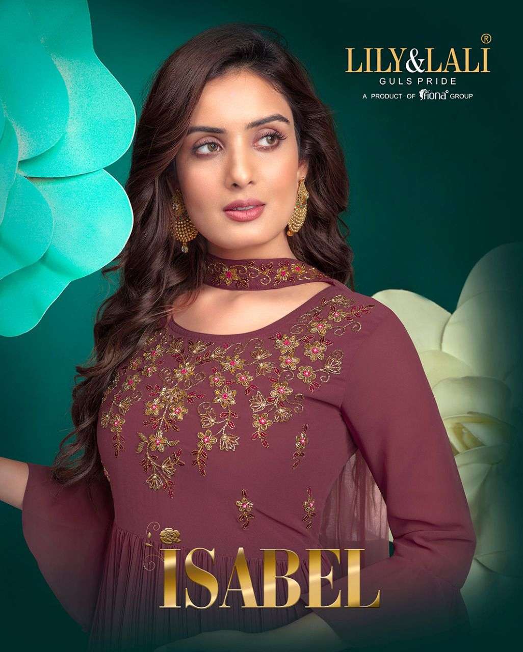 lily & lali surat isabel sarara party wear shalwar kameez design 