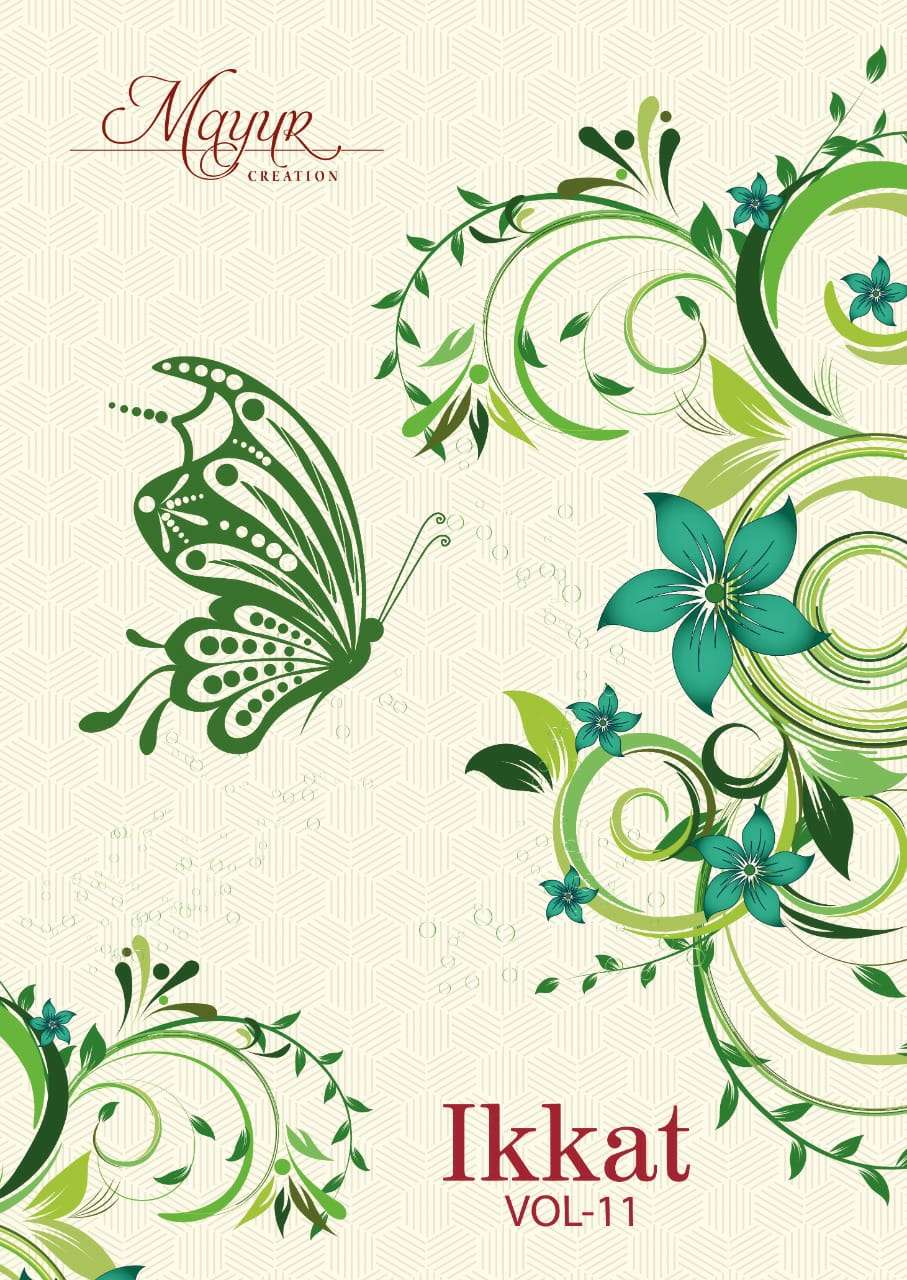 mayur creation ikkat vol 11 cotton dress piece wholesale 