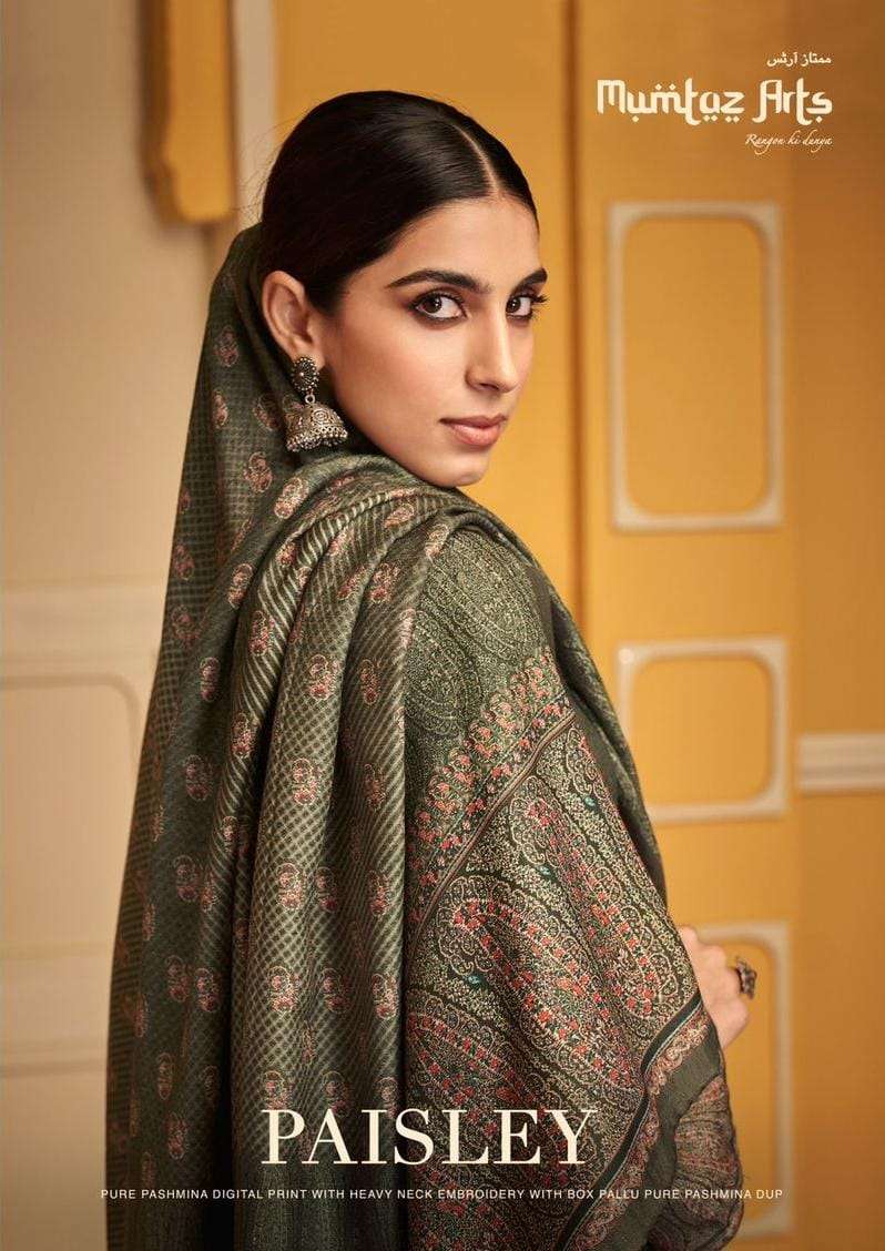 mumtaz paisley viscose pashmina winter pakistani dresses