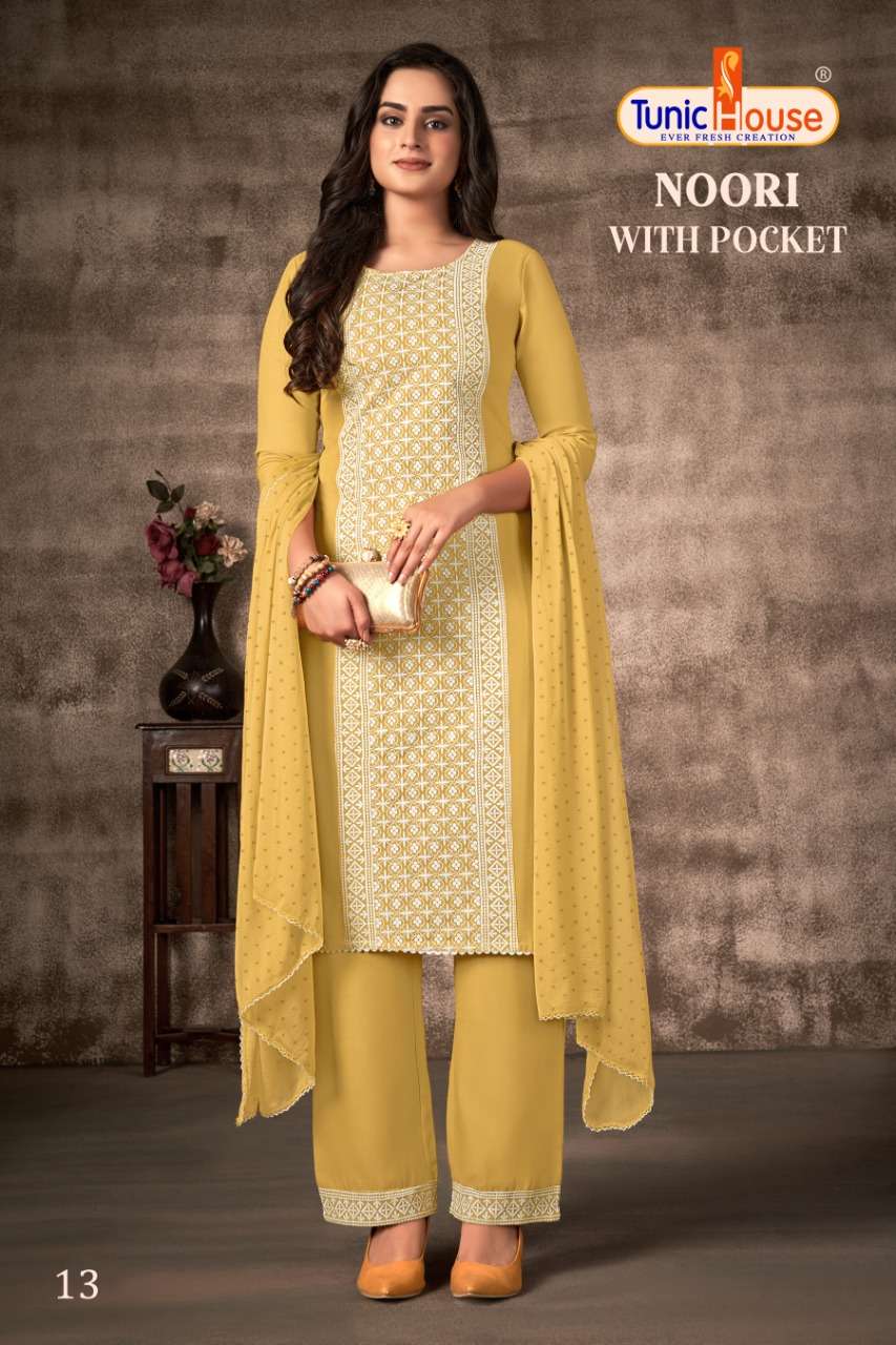 NOORI-12 READYMDE SALWAR KAMEEZ (SINGLE COLOR - MTO2XL SET)