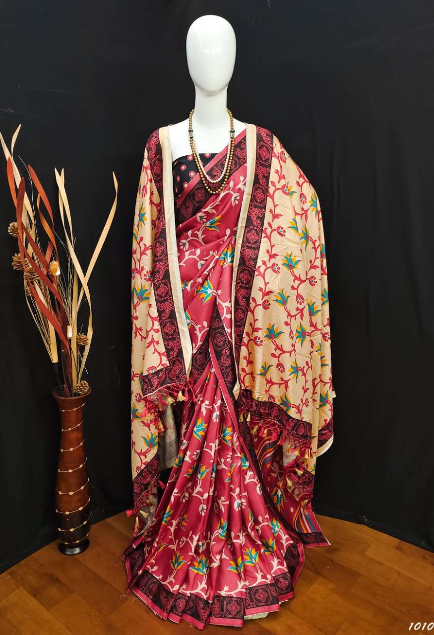 pr pashmina saree with shawl vol 21 winter wear saree design 2022 wholesale only 