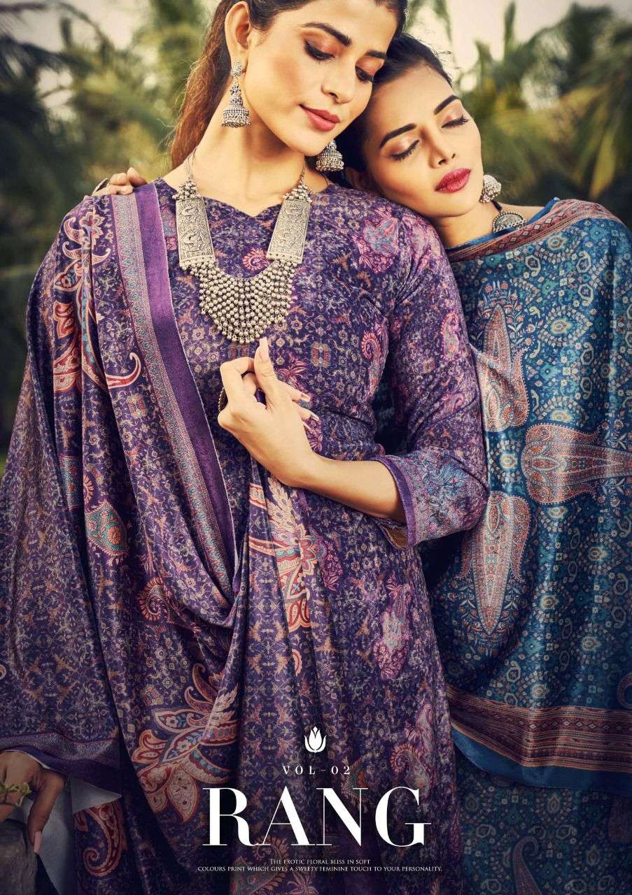 rang vol 2 by sargam velvet winter fancy salwar suit wholesaler