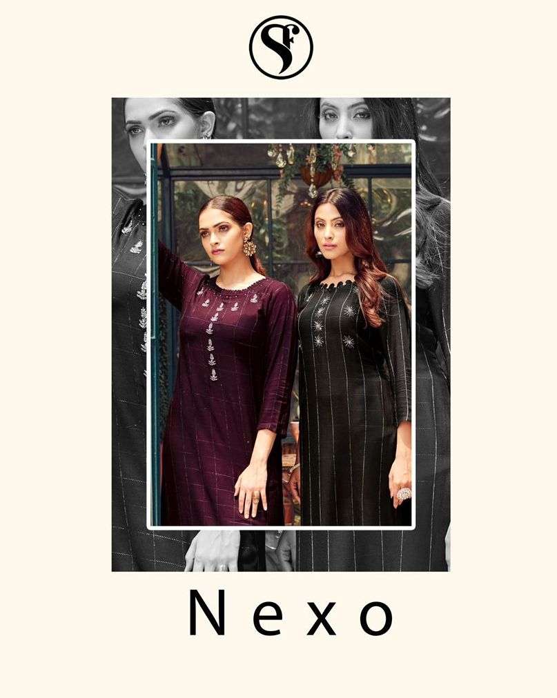 sweety fashion nexo rayon kurti design with price online 