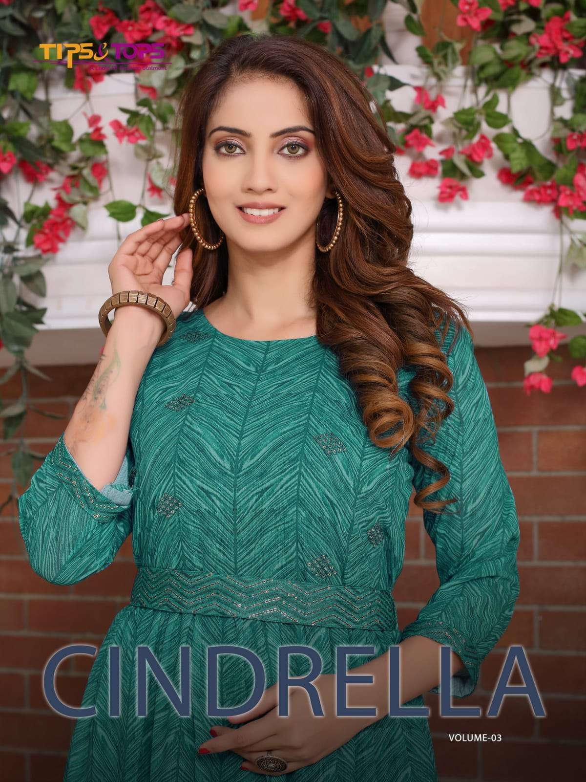 tips & tops cindrella vol 3 beautiful kurti online shopping 