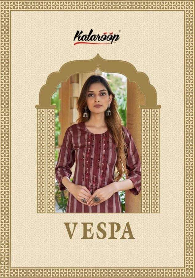 vespa by kalaroop rayon daily wear kurti