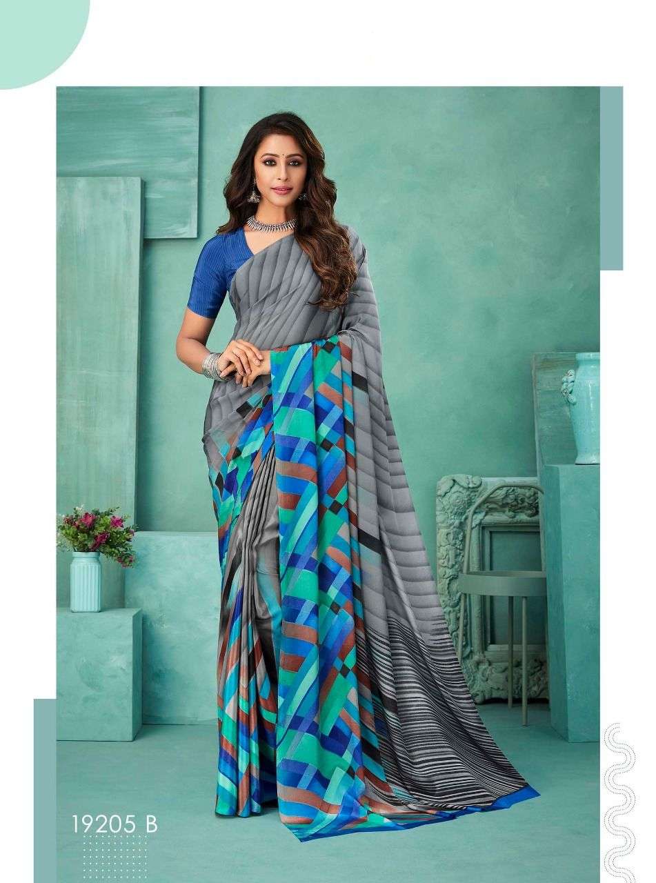 vivanta silk vol 14 by ruchi silk crape printed sarees