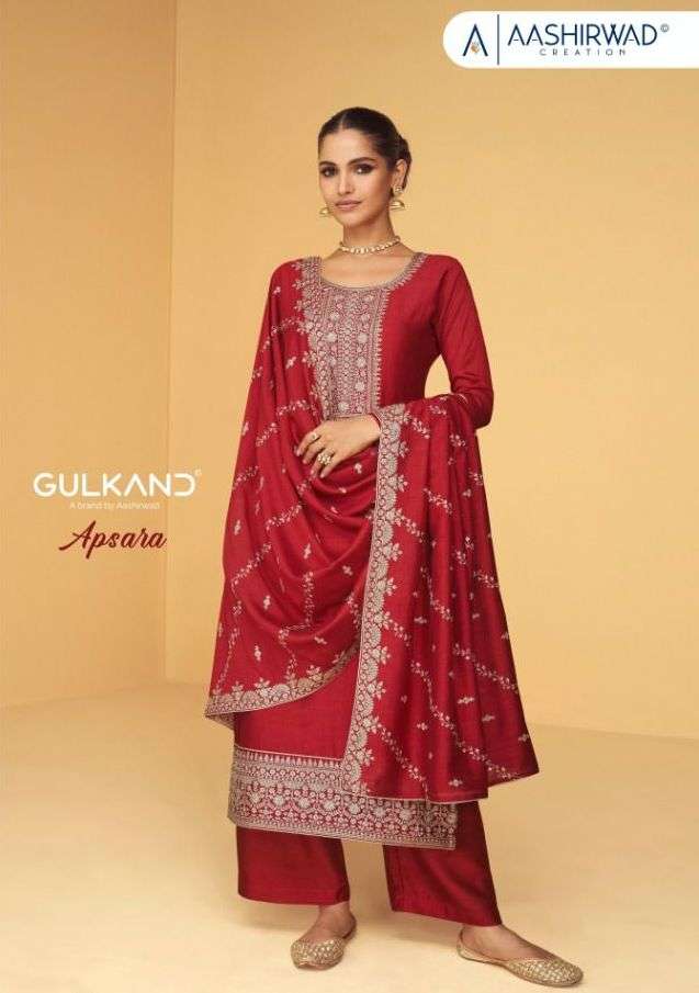 aashirwad apsara 9388-9393 wholesale ladies suits exports 