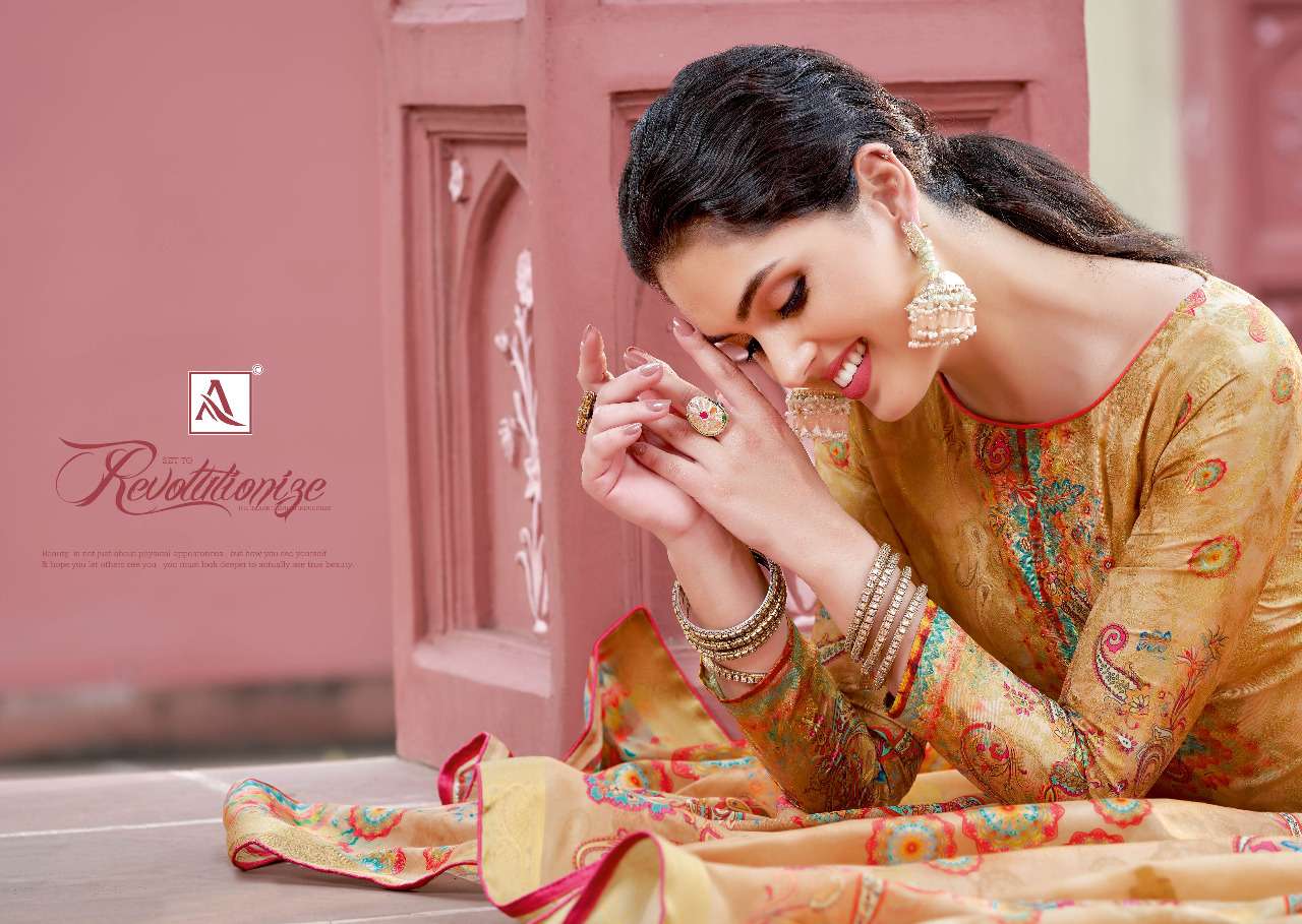 alok kalaki vol 7 premium fancy salwar kameez supplier