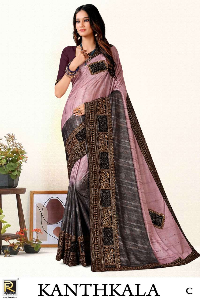 Kanthkala by ranjna saree designer saree exclusive collection 