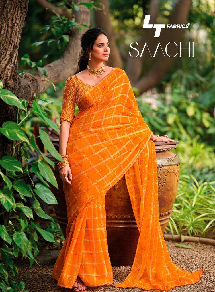 lt fashion surat wholesale saachi printed fancy sarees 