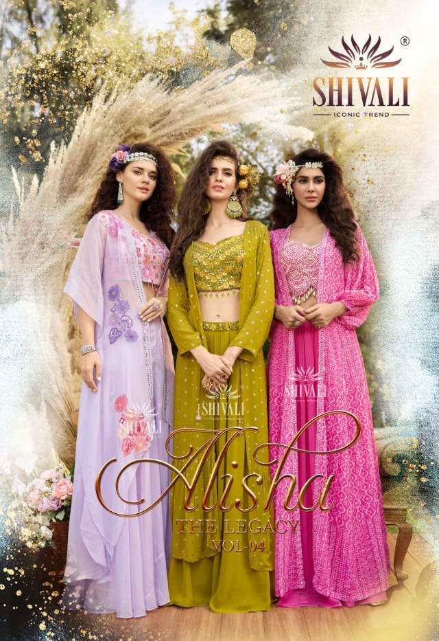 shivali alisha the legacy vol 4 party wear wester dresses outfit