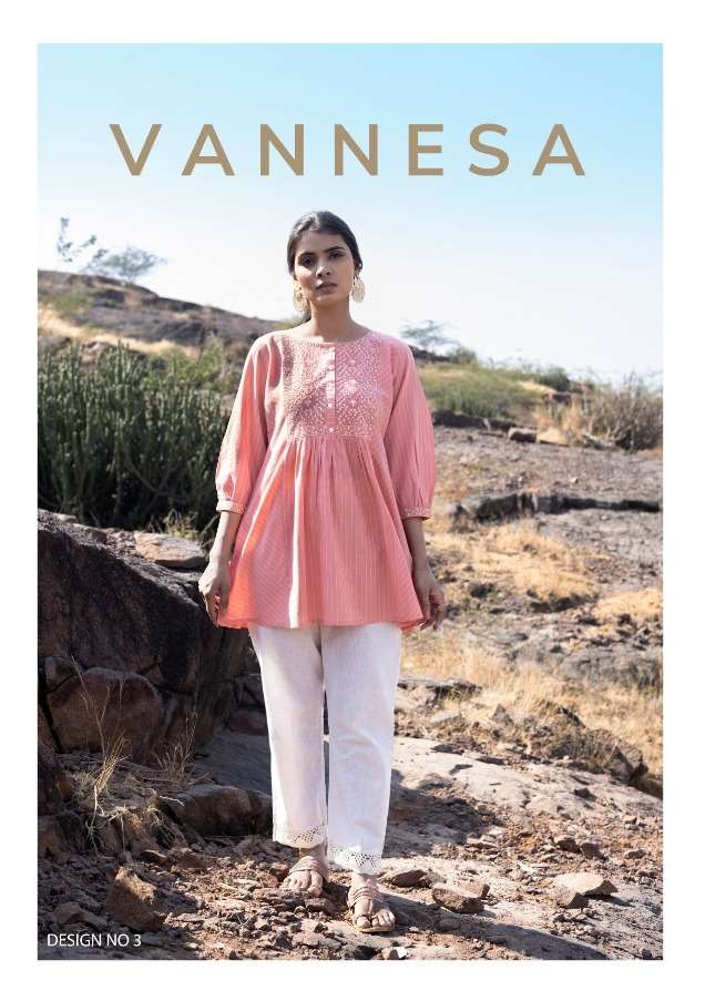 vannesa by 100 miles cotton work short tops
