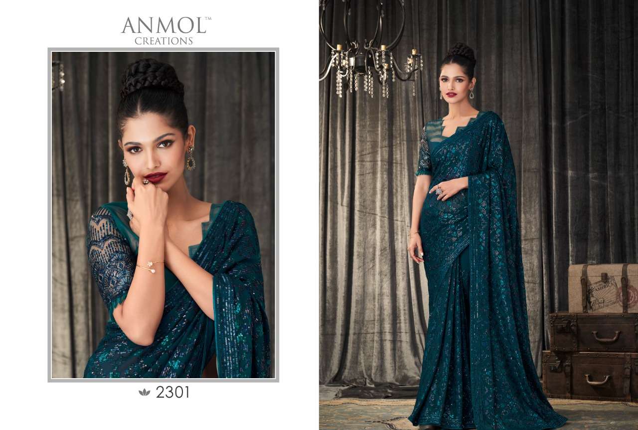 anmol creation surat innara vol 3 heavy fancy sarees collection 