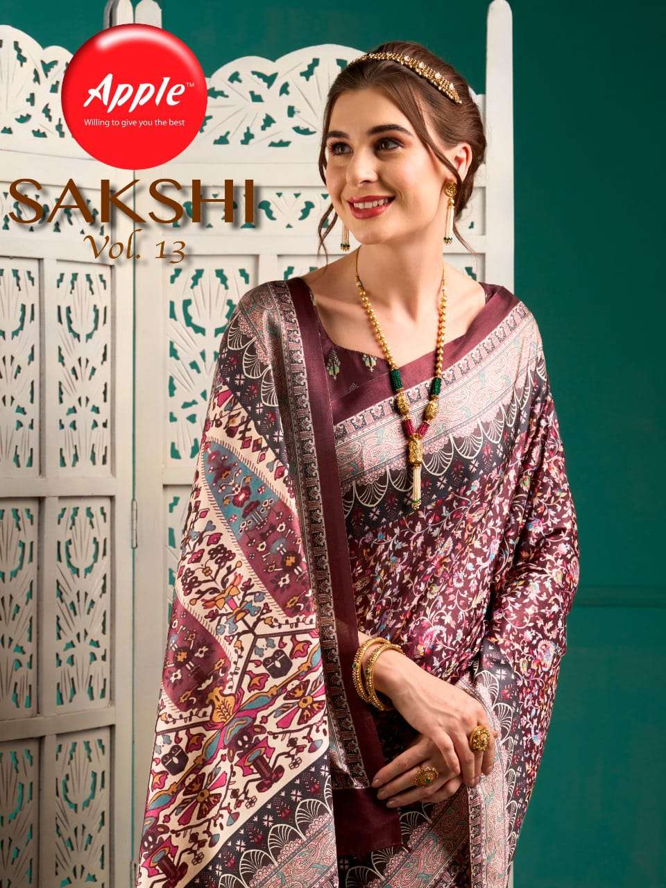 apple sakshi vol 13 manipuri silk printed sarees