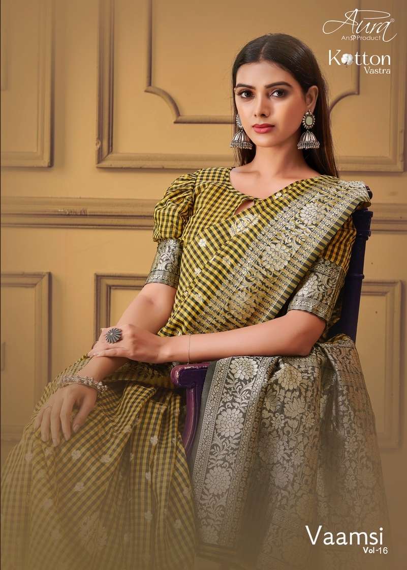 aura vaamsi vol 16 fantastic saree wholesaler in surat