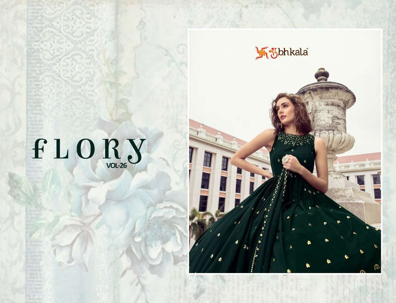 Flory Vol. 26 Festival Style Long Anarkali style Gown Collection