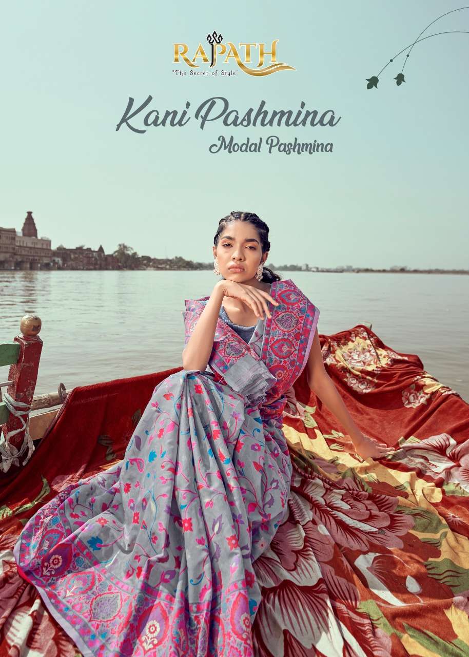 kani pashmina by rajpath modal pashmina designer sarees