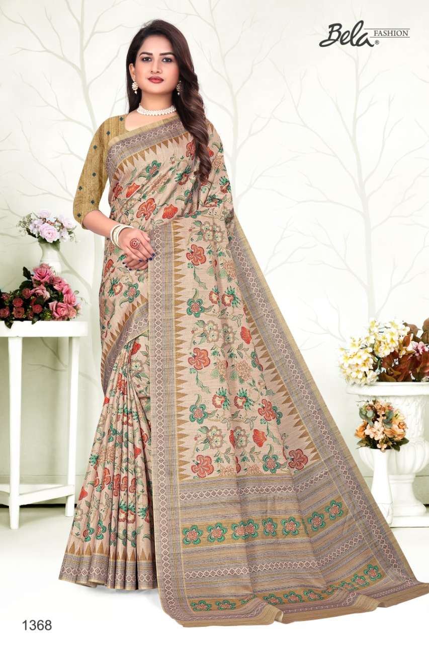 mahima by bela fashion silk digital printed sarees