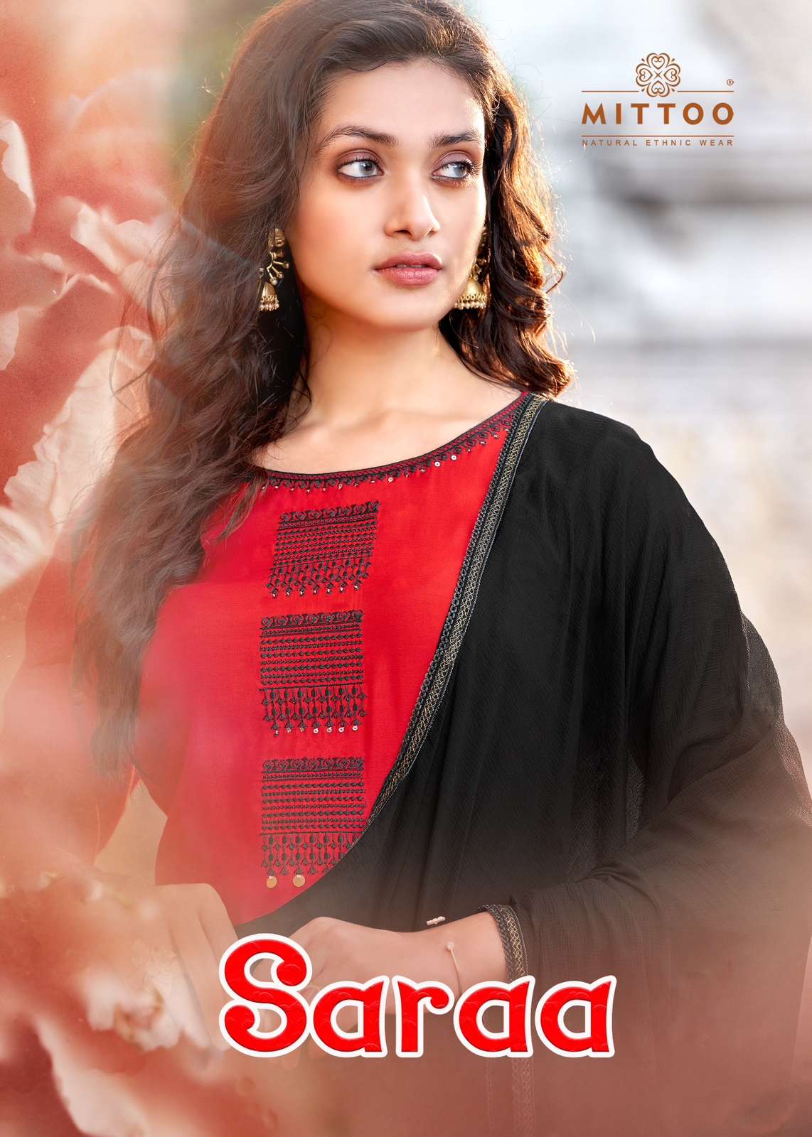 mittoo present saraa rayon 3 piece readymade plazzo style salwar kameez