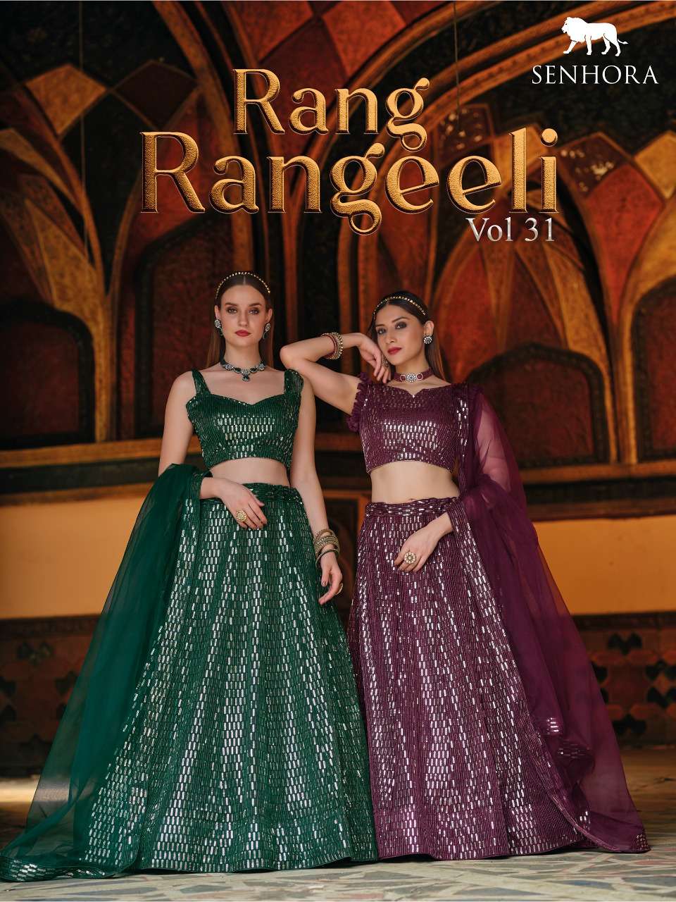 senhora rang rangeeli vol 31 2037-2041 premium lehengas collection for wedding 