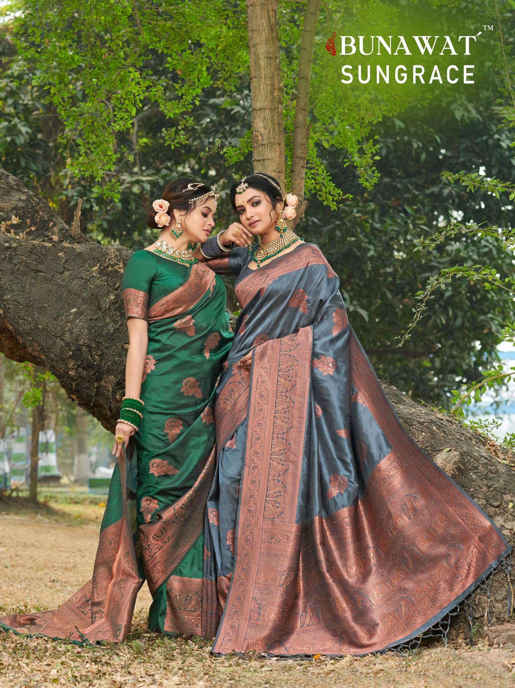 bunawat sungrace zari weaving banarasi silk saris wholesaler