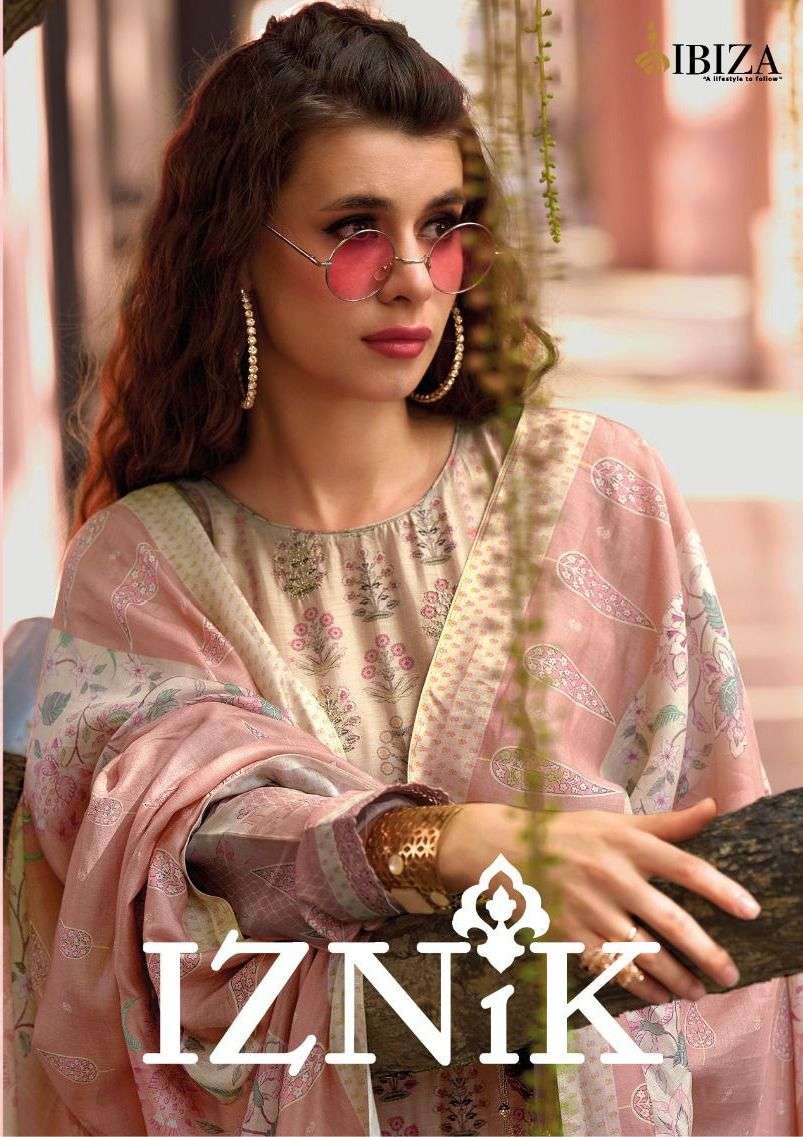 ibiza present iznik pure bambarg designer digital printed fancy suits