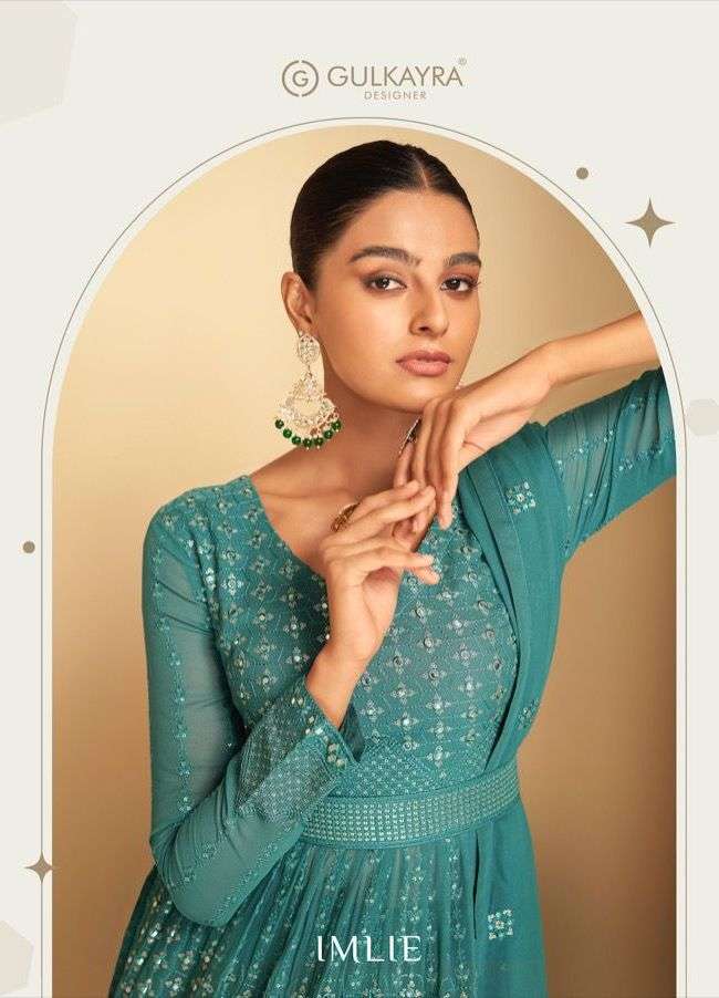 imlie by gulkayra georgette readymade long dresses