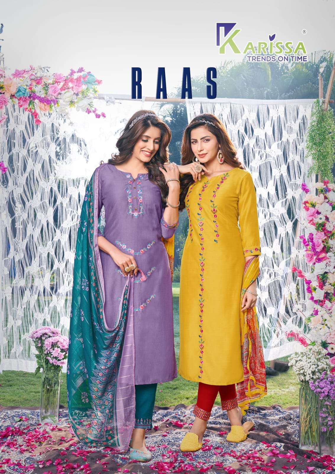 karissa present raas viscose chinon full stitch salwar kameez