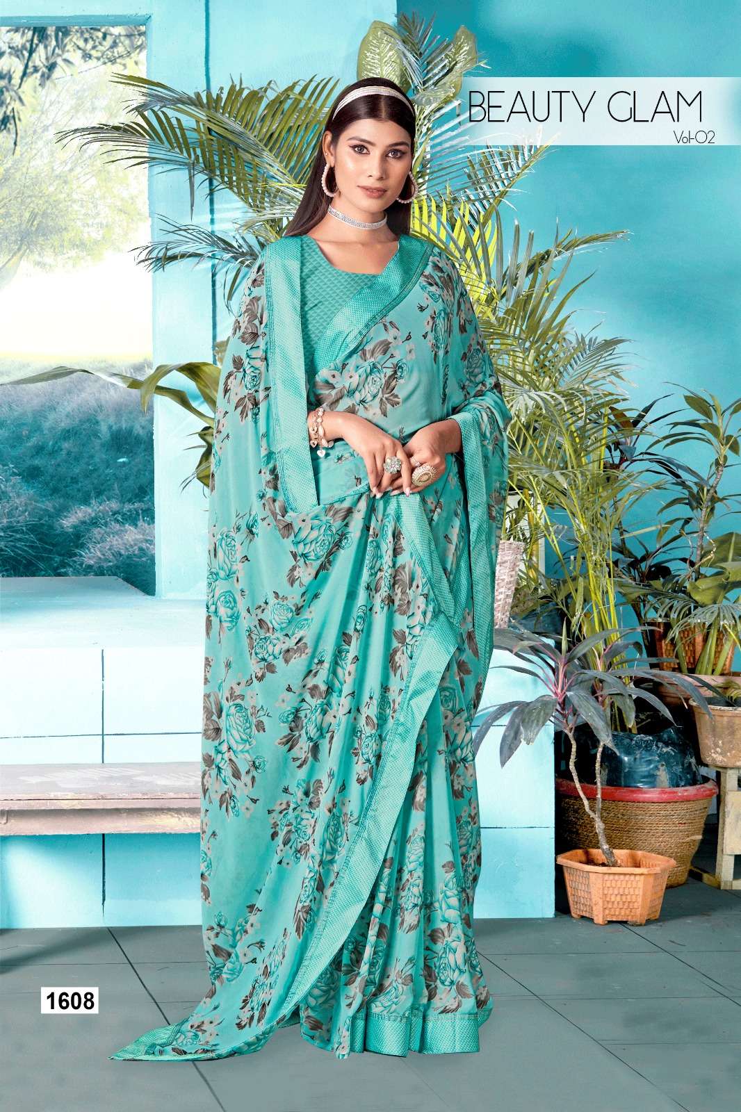 mintorsi beauty glam vol 2 weightless printed designer fancy sarees