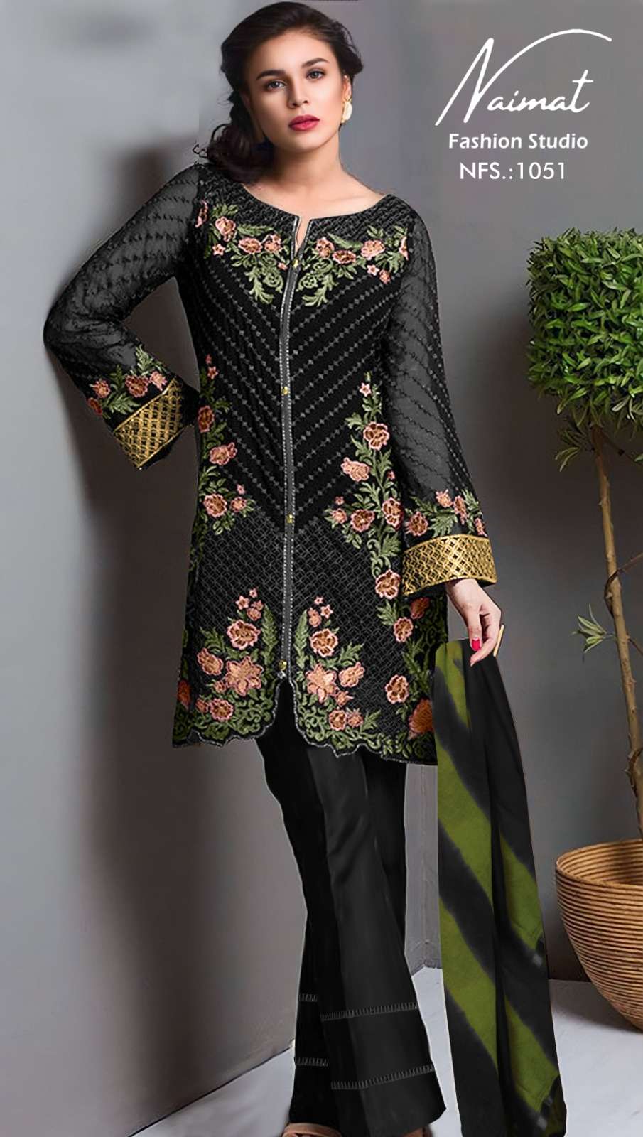 naimat fashion nfs 1051 exclusive readymade pakistani dresses