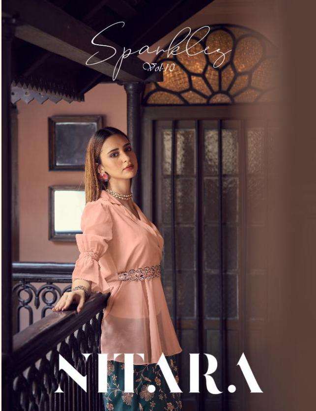 nitara sparkle vol 11 top with skirt party wear outfits 2023 